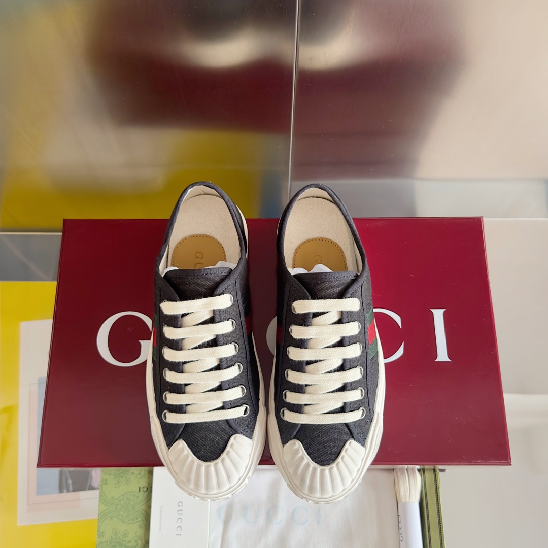 Gucci Sneaker With Web - PerfectKickZ