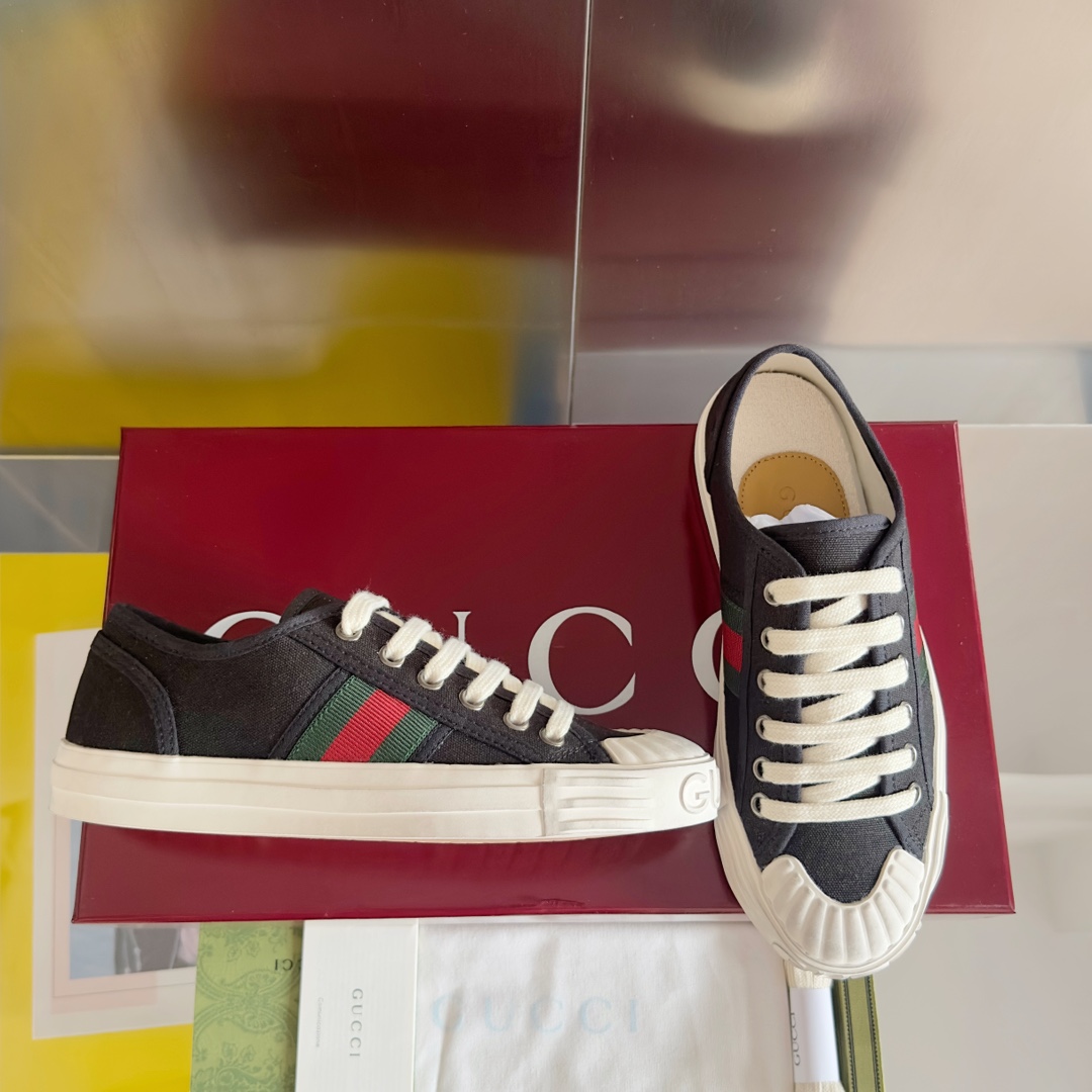 Gucci Sneaker With Web - PerfectKickZ