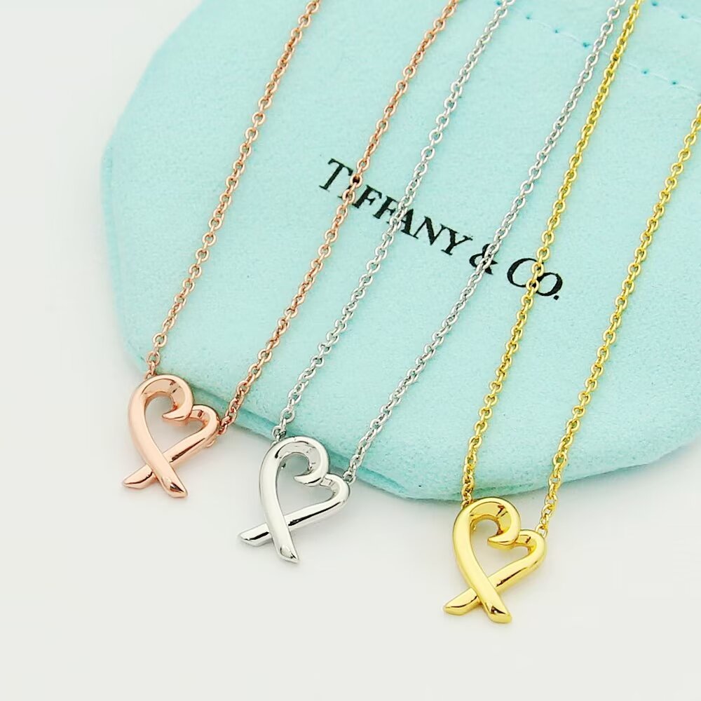 Tiffany & Co. Paloma Picasso Loving Heart Pendant - PerfectKickZ