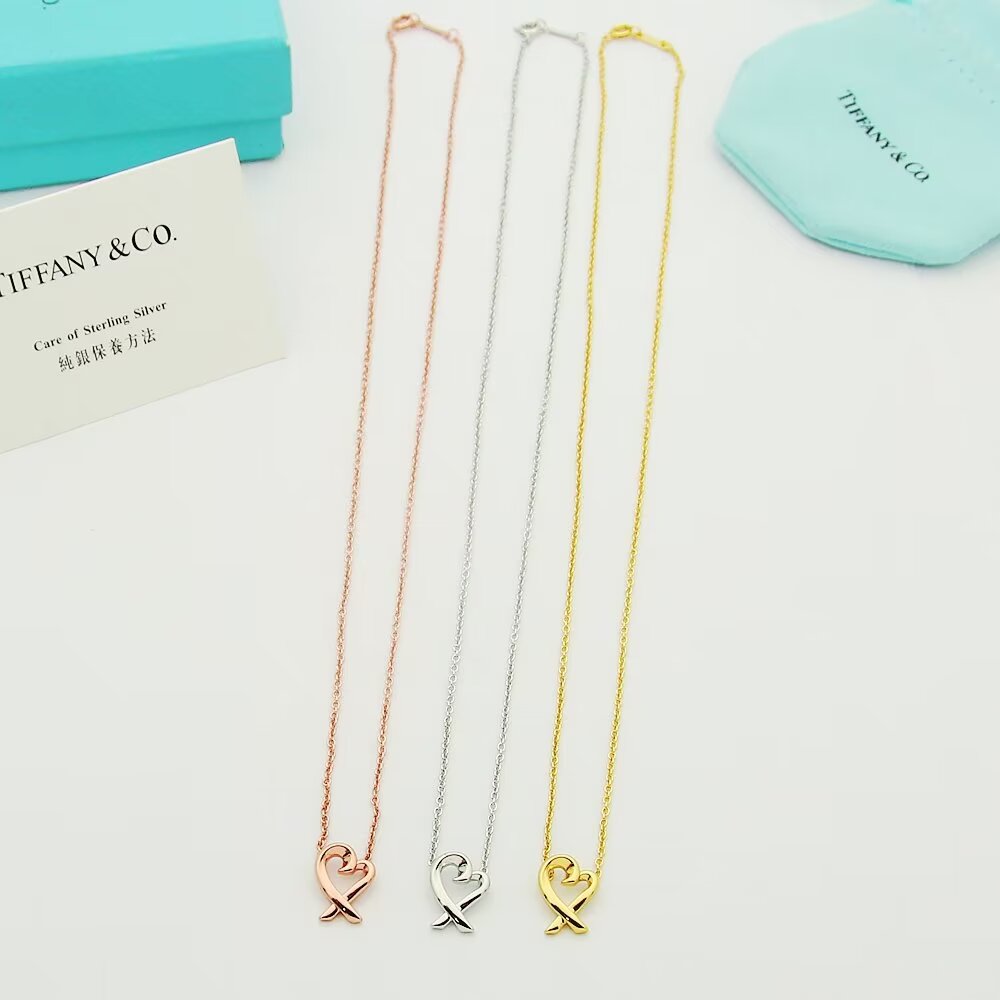 Tiffany & Co. Paloma Picasso Loving Heart Pendant - PerfectKickZ