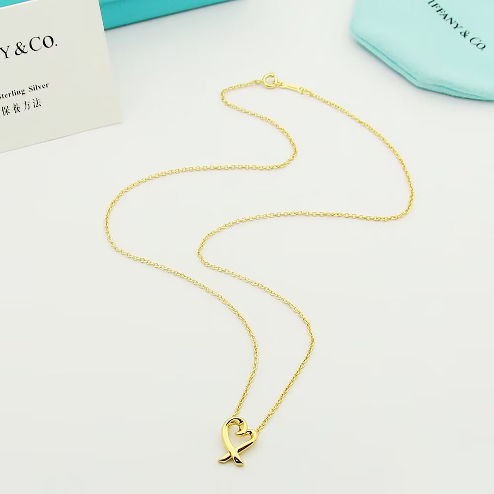 Tiffany & Co. Paloma Picasso Loving Heart Pendant - PerfectKickZ