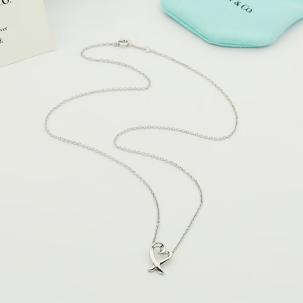 Tiffany & Co. Paloma Picasso Loving Heart Pendant - PerfectKickZ