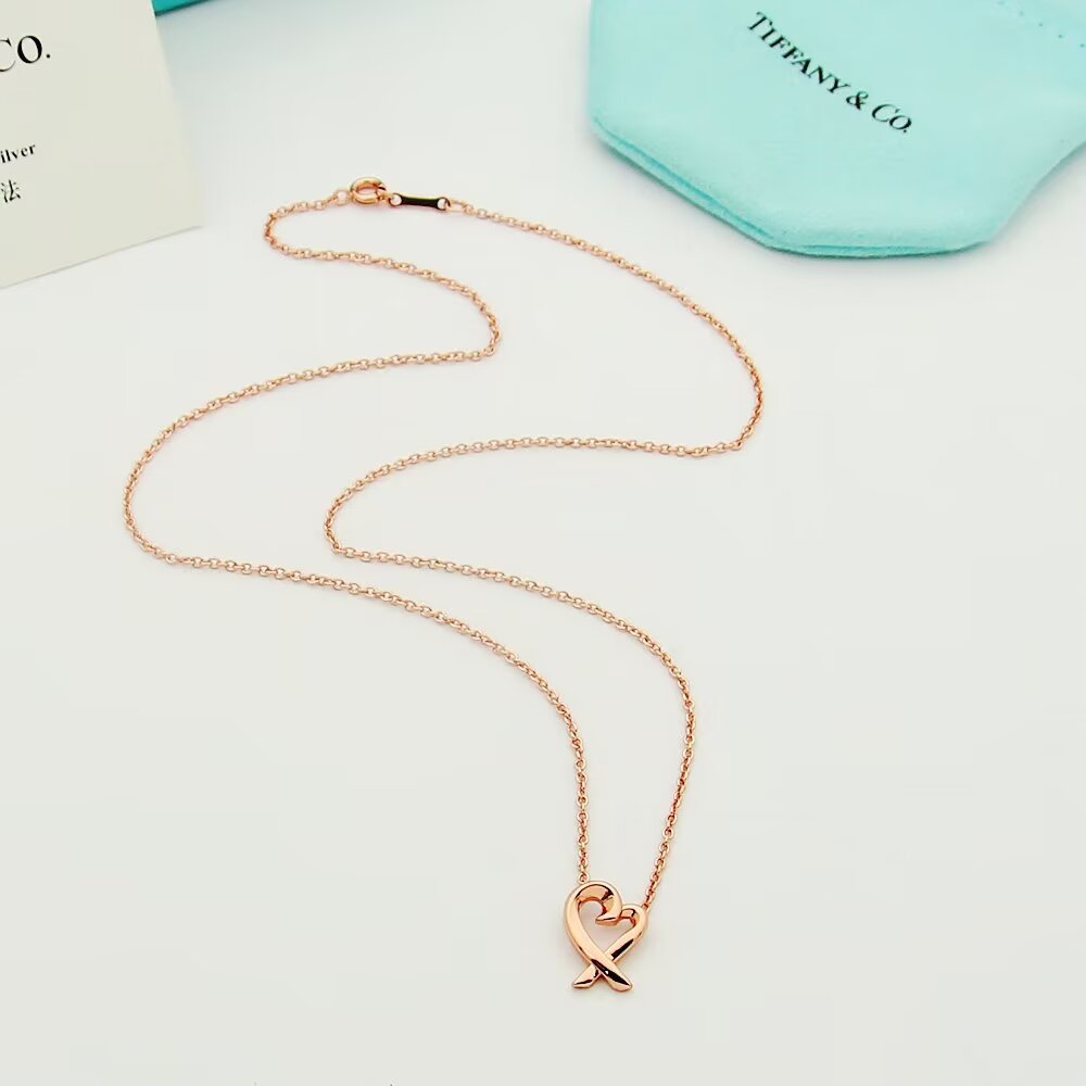 Tiffany & Co. Paloma Picasso Loving Heart Pendant - PerfectKickZ