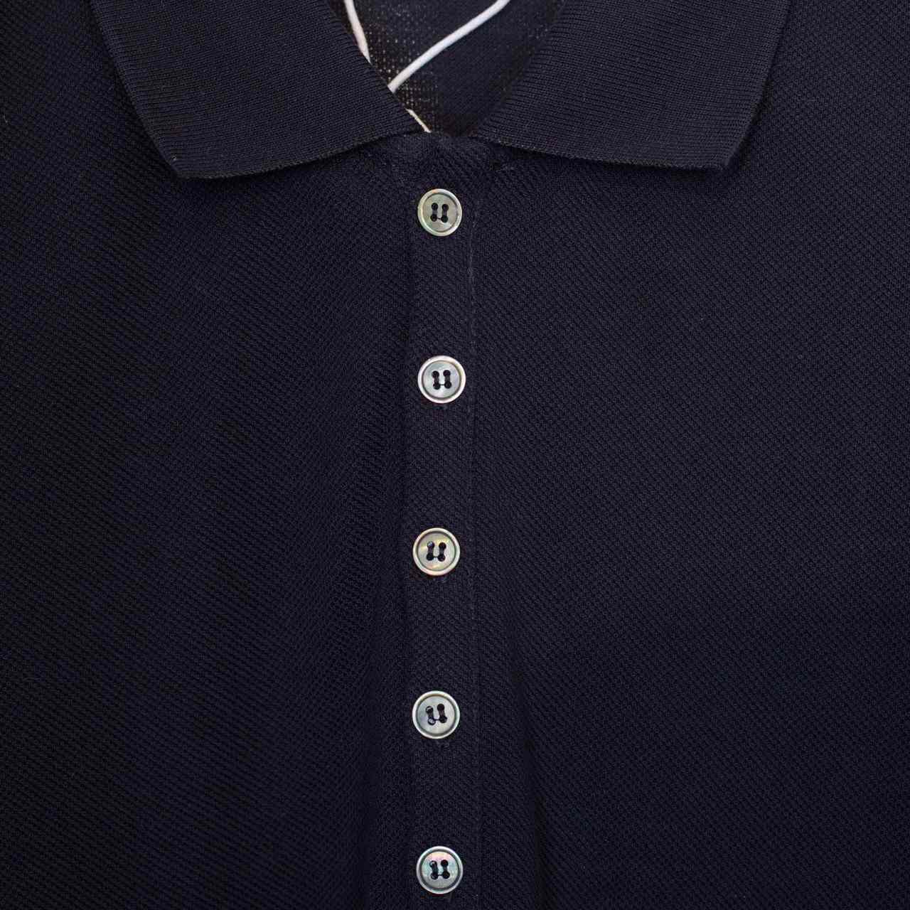 Thom Browne Classic Pique 4-Bar Short Sleeve Polo  2091 - PerfectKickZ