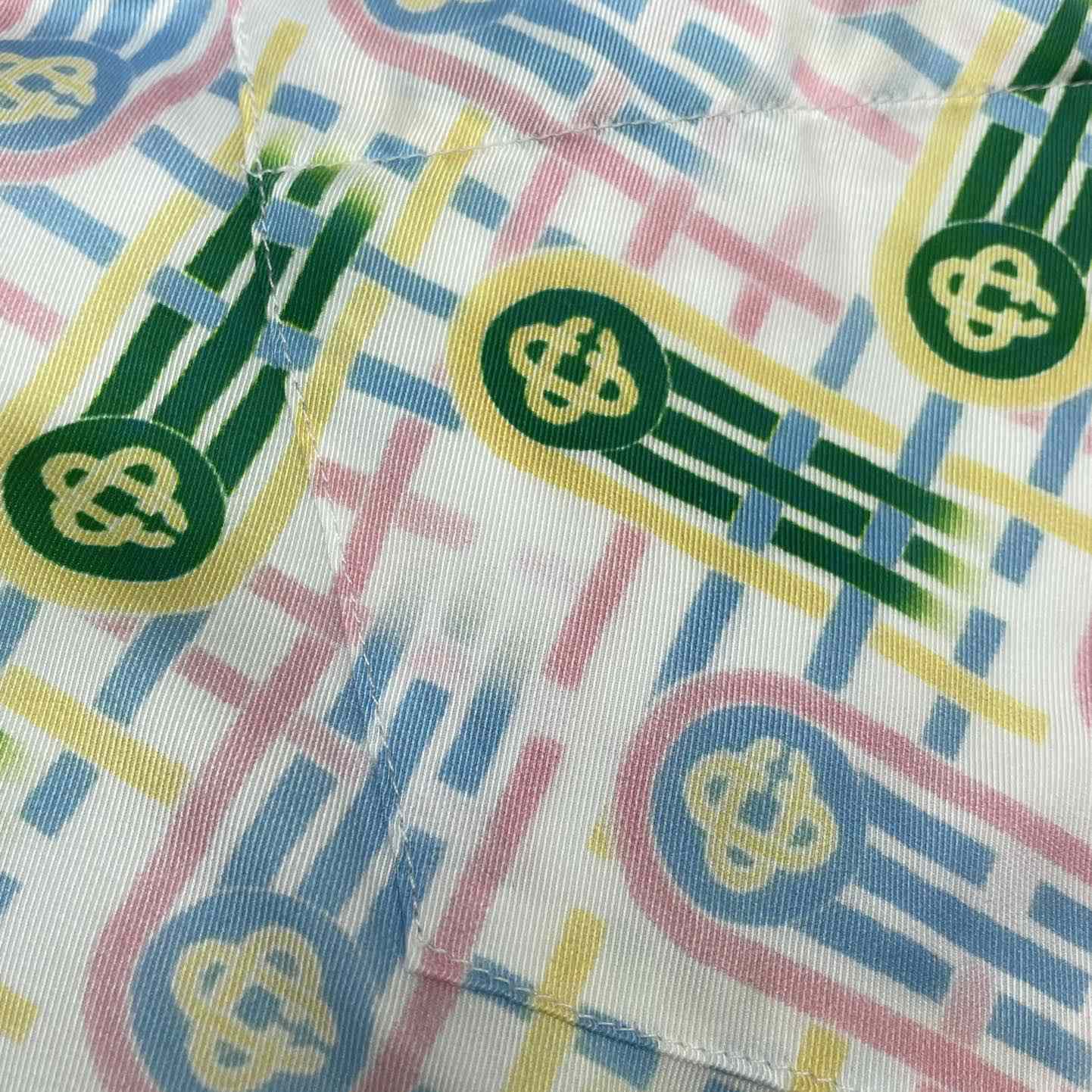 Casablanca Printed Silk Shorts 'Ping Pong Print'    CA3466 - PerfectKickZ