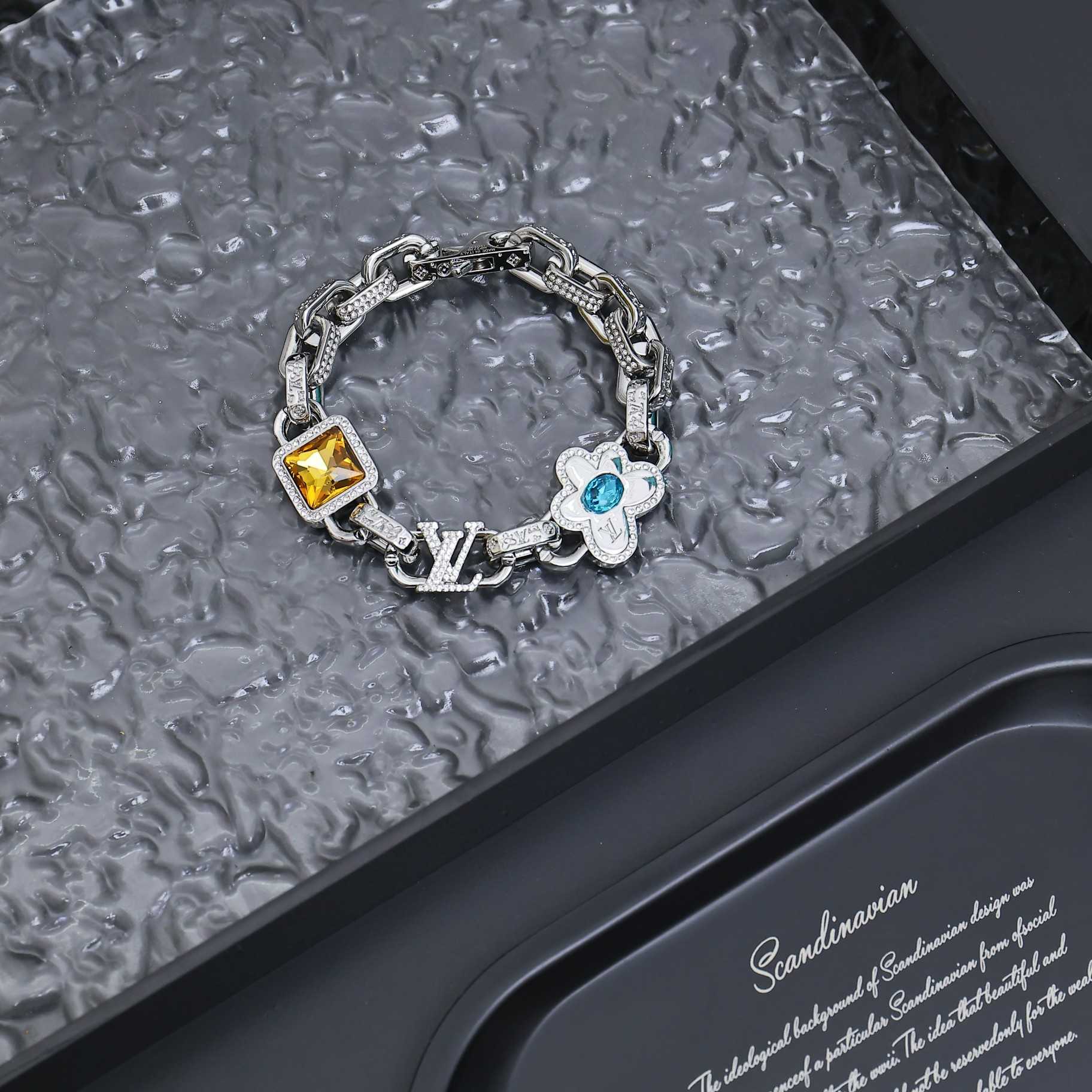 Louis Vuitton Paradise Stone Bracelet   M1594M - PerfectKickZ