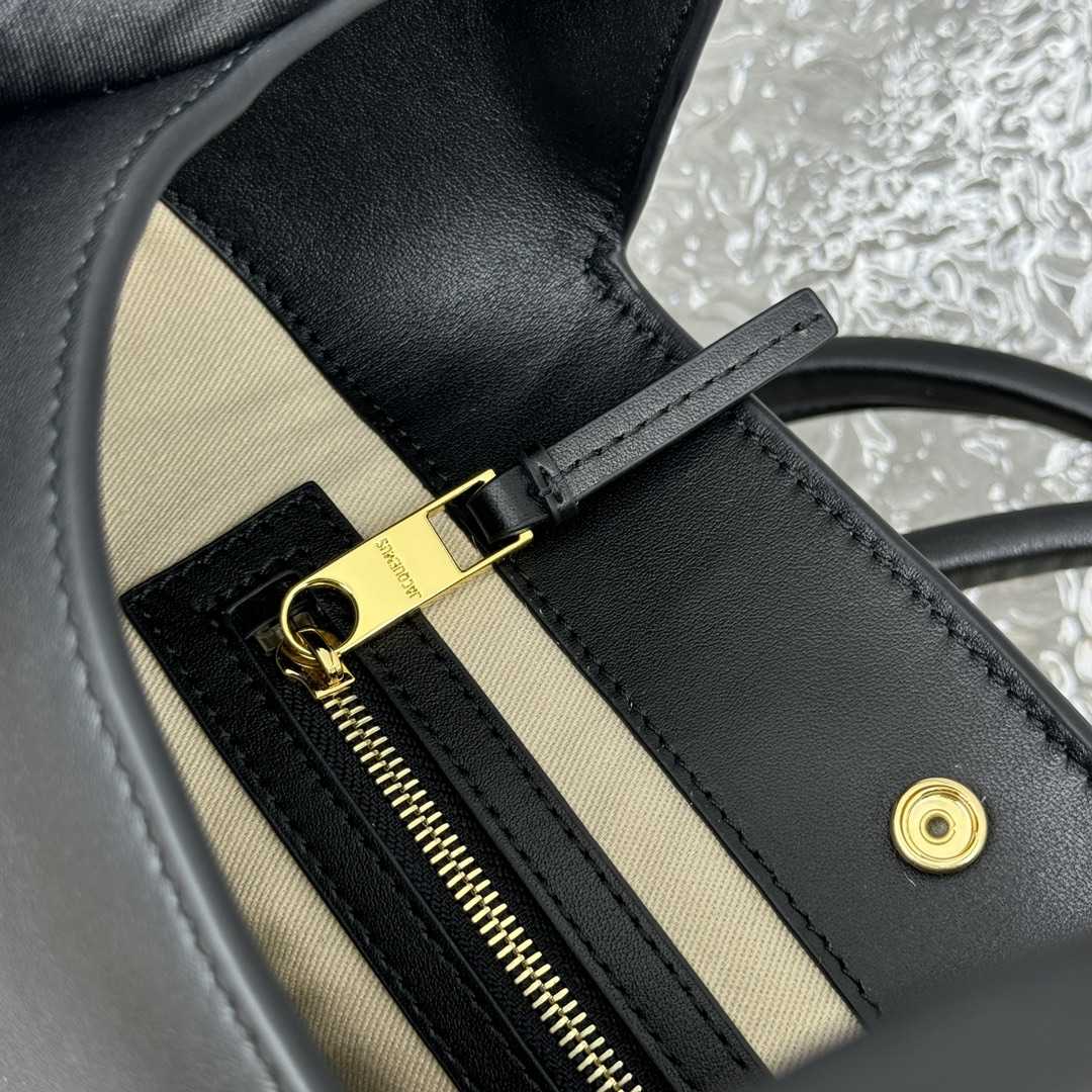 Jacquemus Le petit Tourni Mini Knotted Bucket Bag - PerfectKickZ