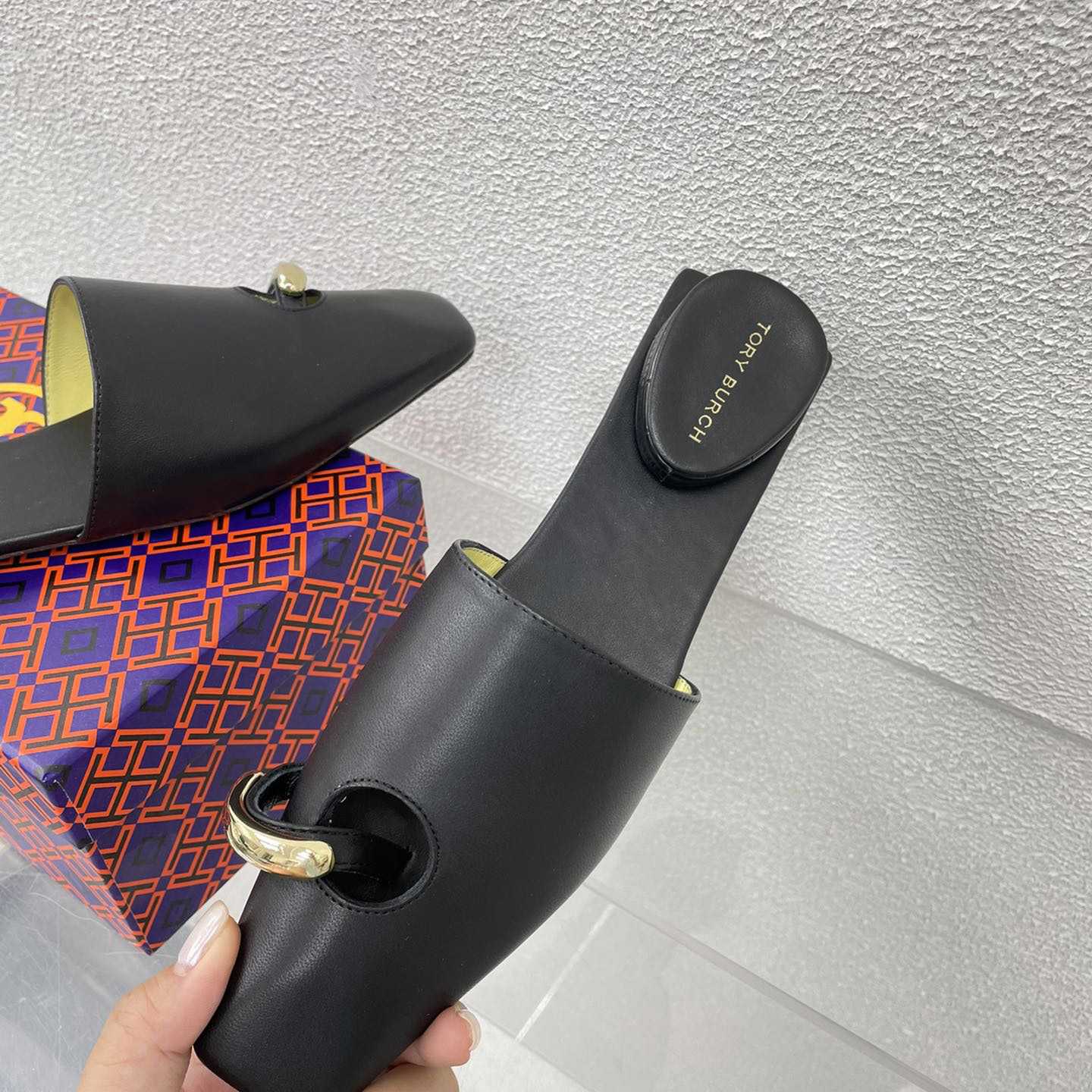 Tory Burch Pierced Mule - PerfectKickZ