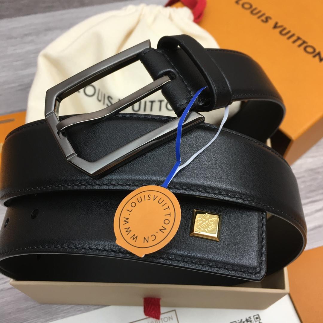 Louis Vuitton 35mm Leather Belt - PerfectKickZ