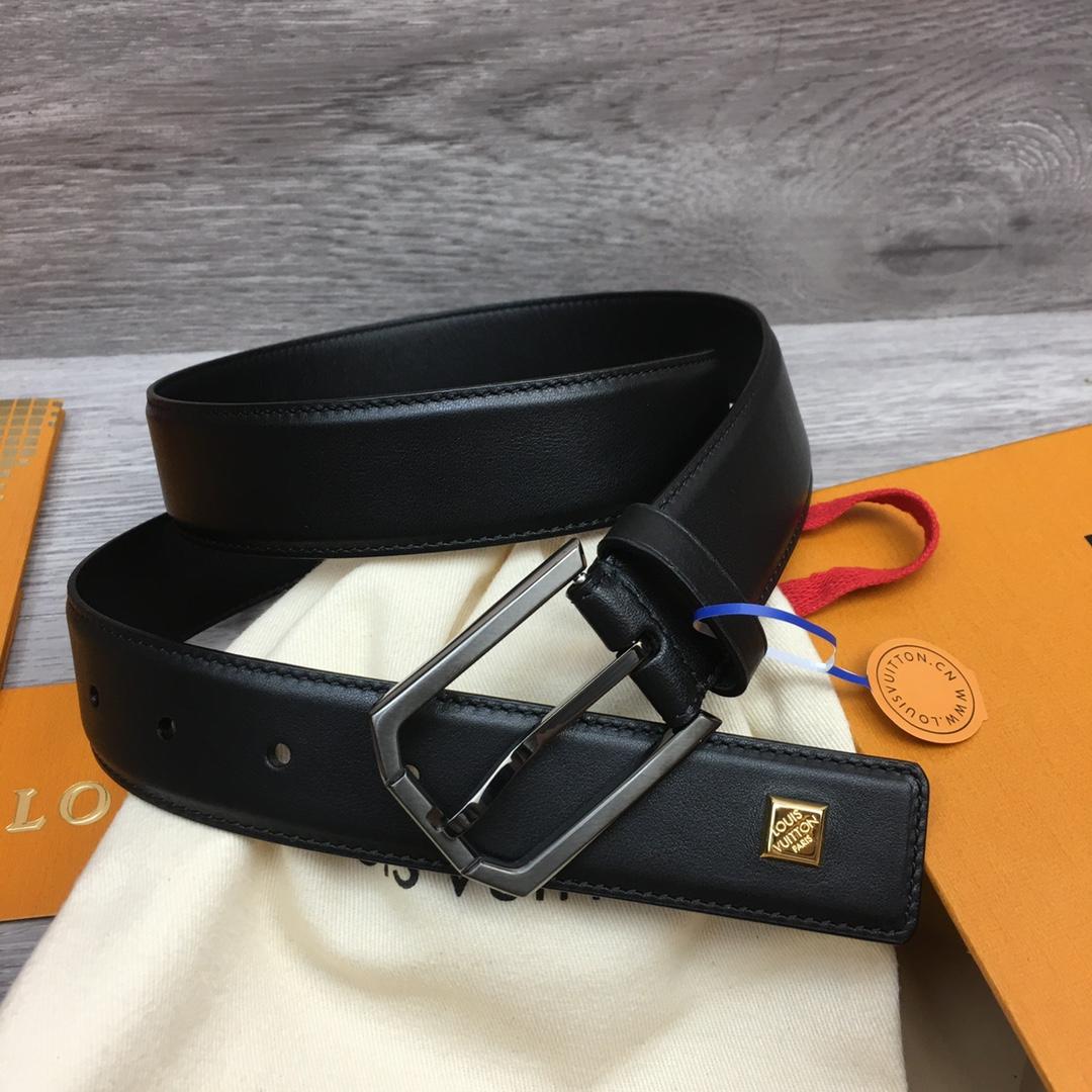 Louis Vuitton 35mm Leather Belt - PerfectKickZ
