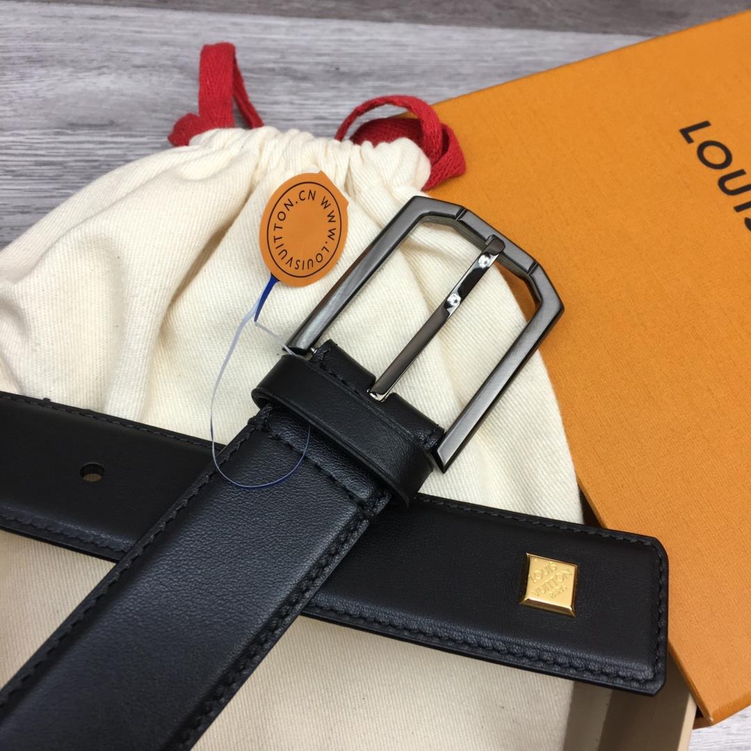 Louis Vuitton 35mm Leather Belt - PerfectKickZ