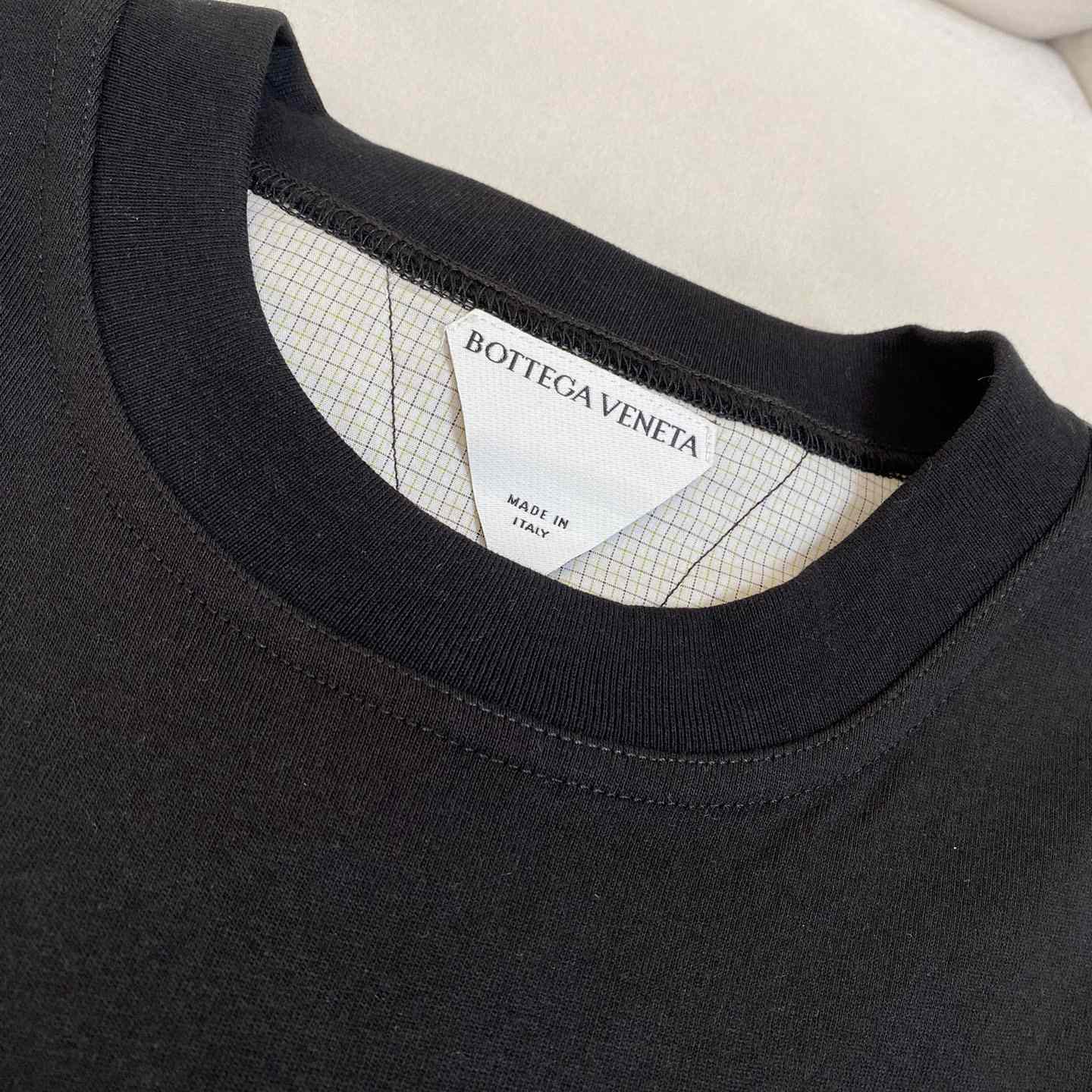 Bottega Veneta Double Layer Striped Cotton T-Shirt - PerfectKickZ