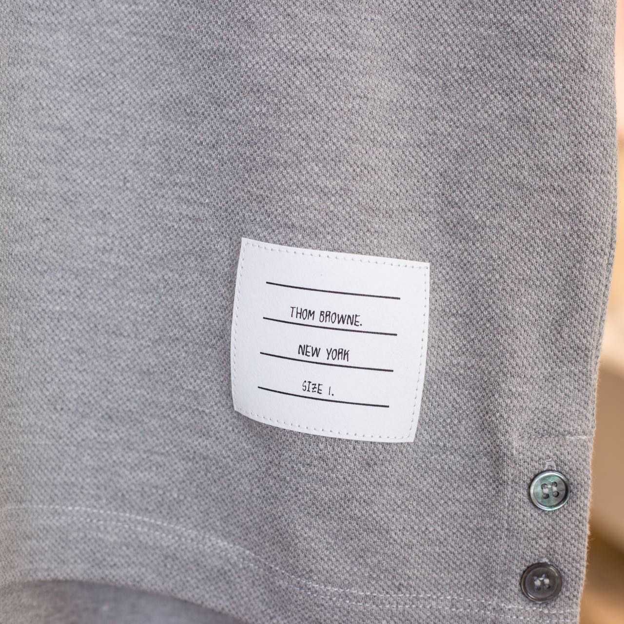 Thom Browne Classic Pique 4-Bar Short Sleeve Polo  2091 - PerfectKickZ