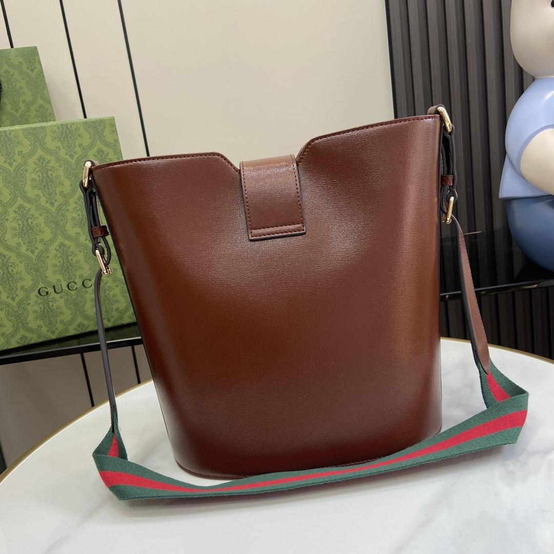 Gucci Medium Bucket Shoulder Bag - PerfectKickZ