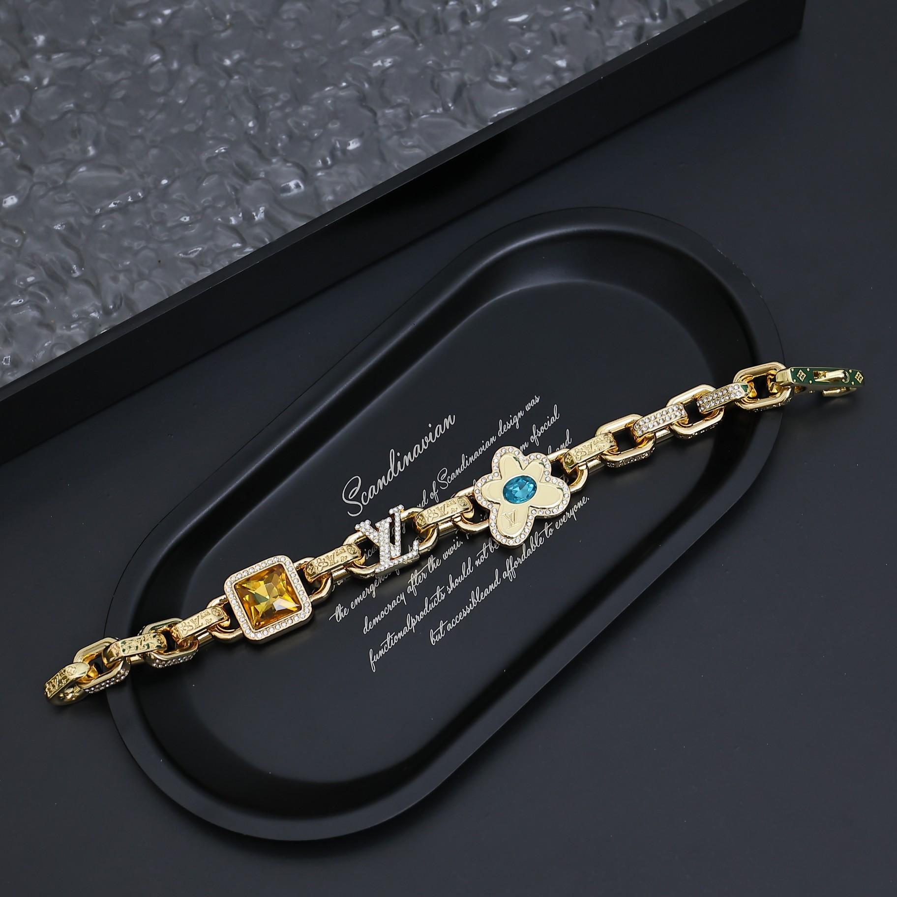 Louis Vuitton Paradise Stone Bracelet   M1594M - PerfectKickZ