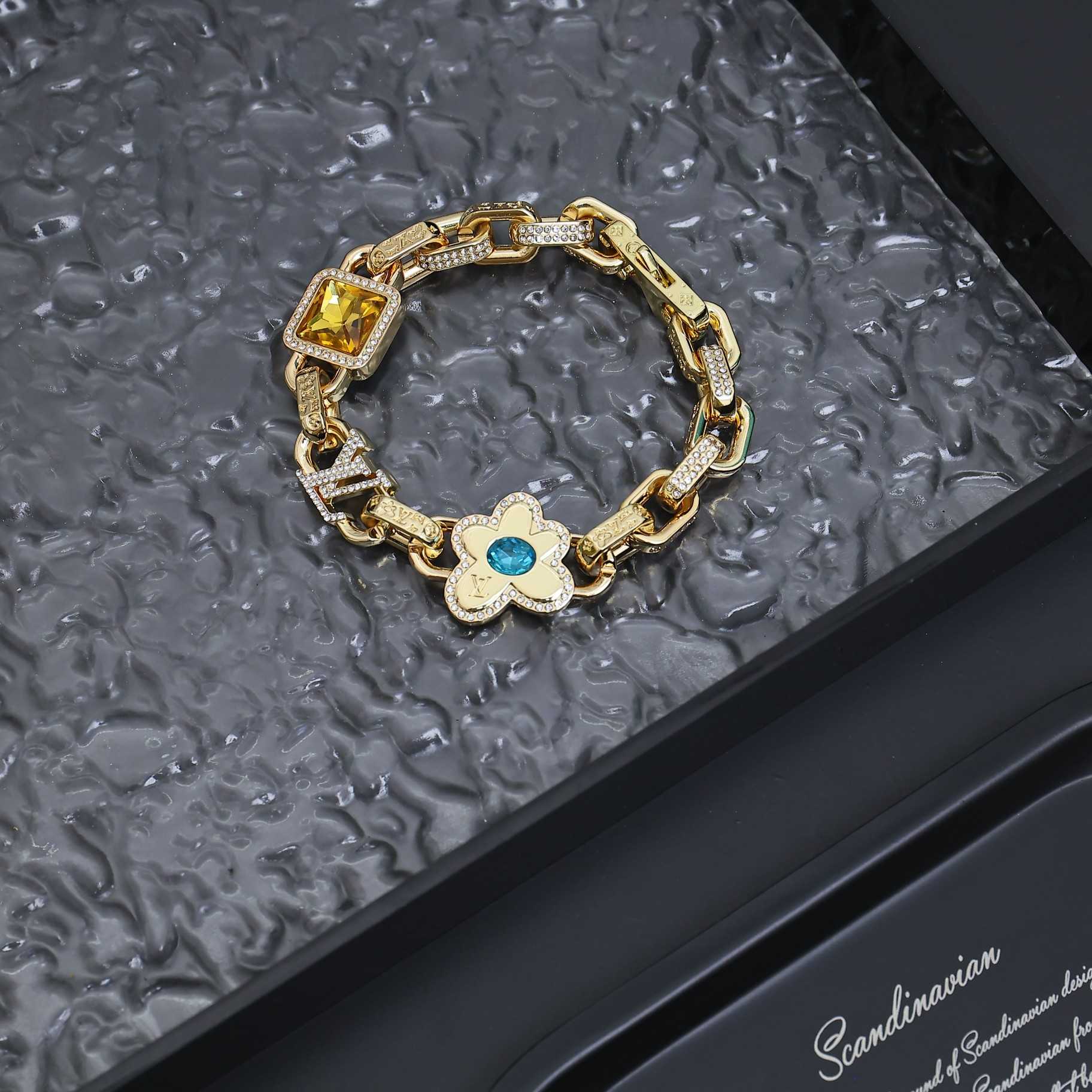 Louis Vuitton Paradise Stone Bracelet   M1594M - PerfectKickZ