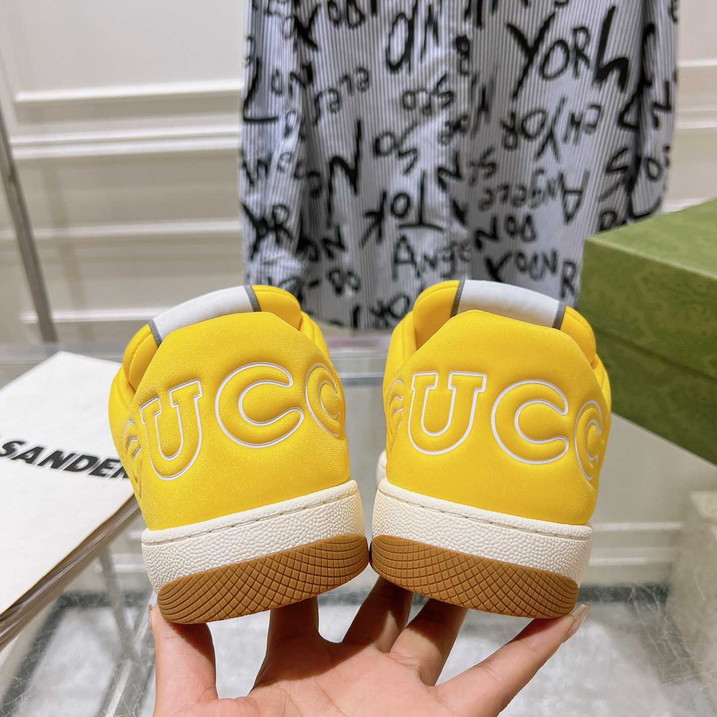 Gucci Screener Sneaker With Web - 