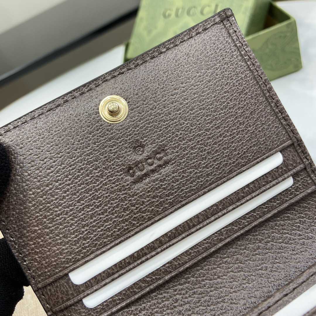 Gucci Ophidia GG Card Case Wallet - 