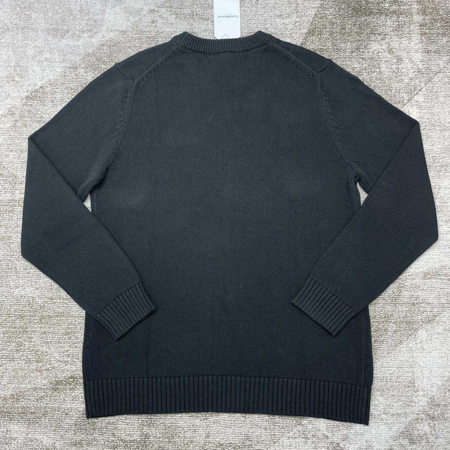 Casablanca Pyramide D'Oranges Intarsia-knit Jumper   M1033 - PerfectKickZ