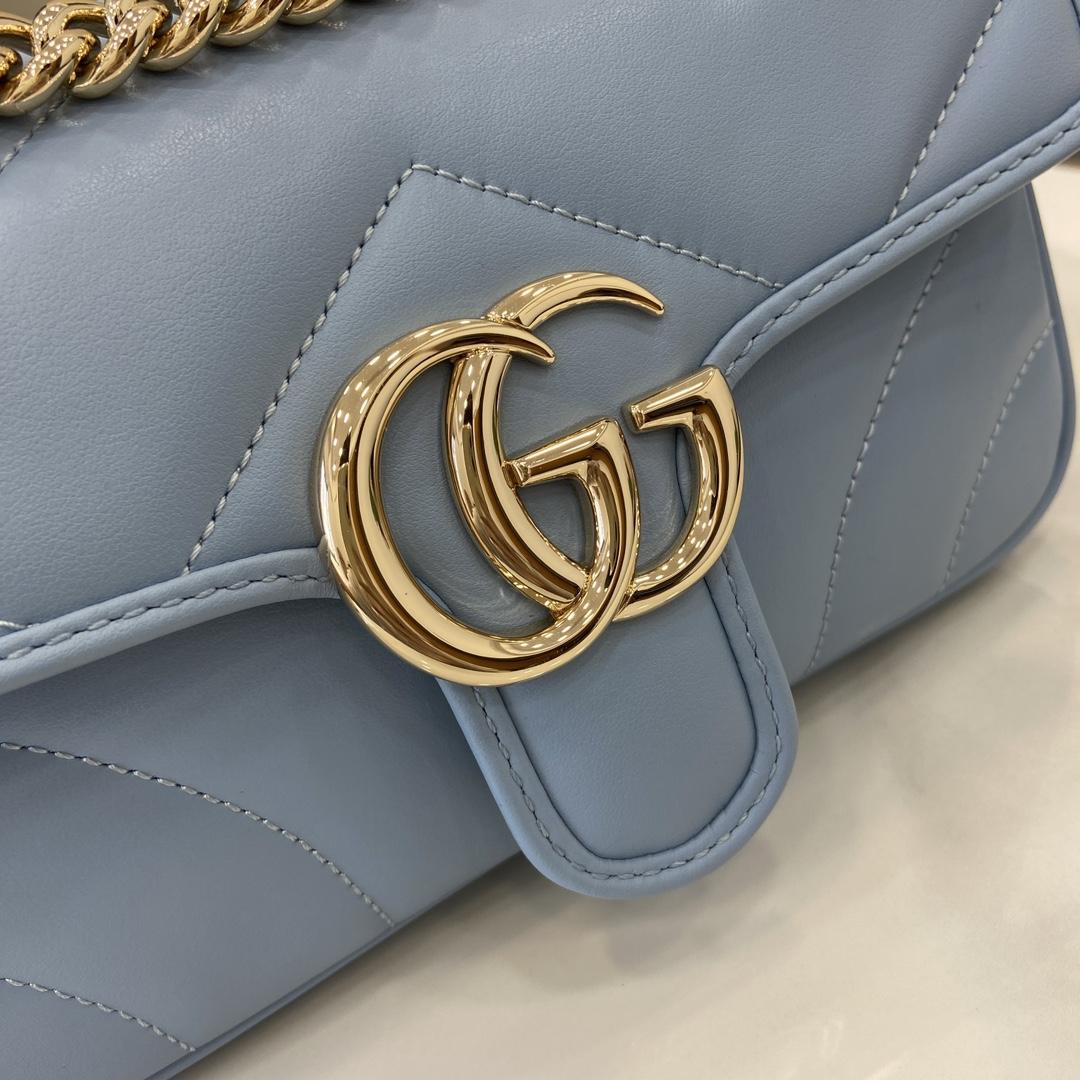 Gucci GG Marmont Mini Shoulder Bag - PerfectKickZ