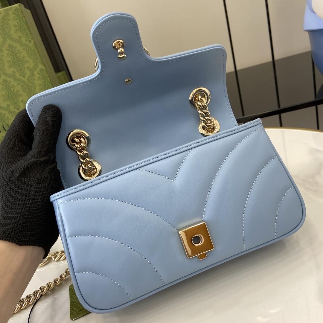 Gucci GG Marmont Mini Shoulder Bag - PerfectKickZ