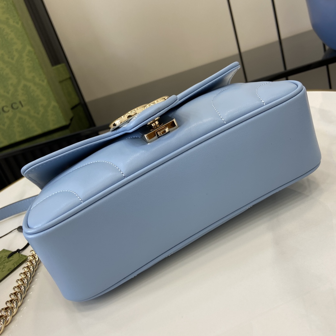 Gucci GG Marmont Mini Shoulder Bag - PerfectKickZ