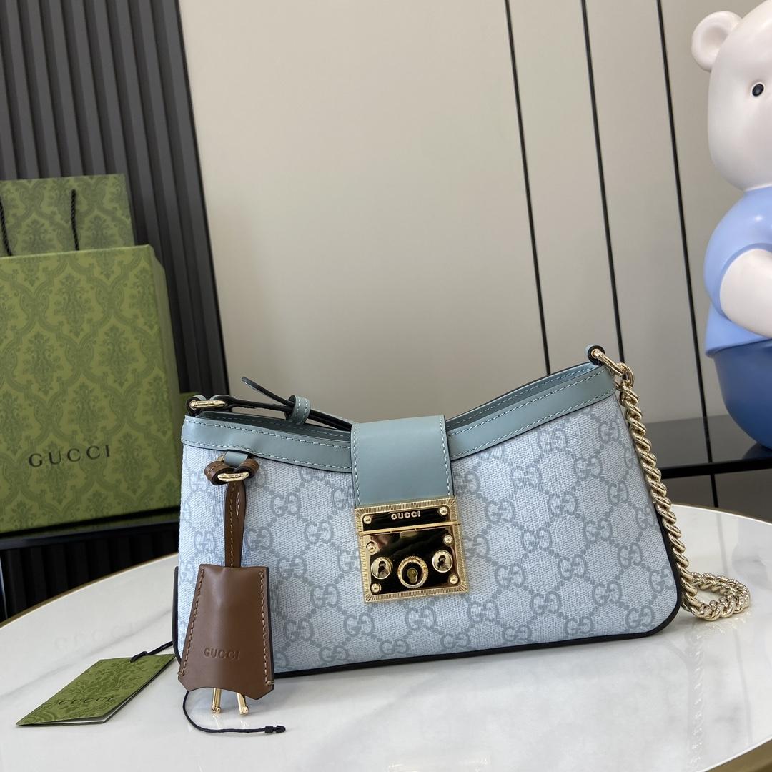 Gucci Padlock Small Shoulder Bag - PerfectKickZ