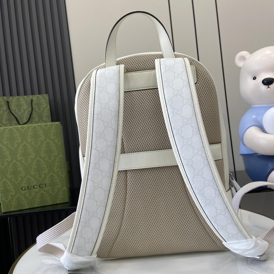 Gucci Medium GG Backpack With Tag - PerfectKickZ