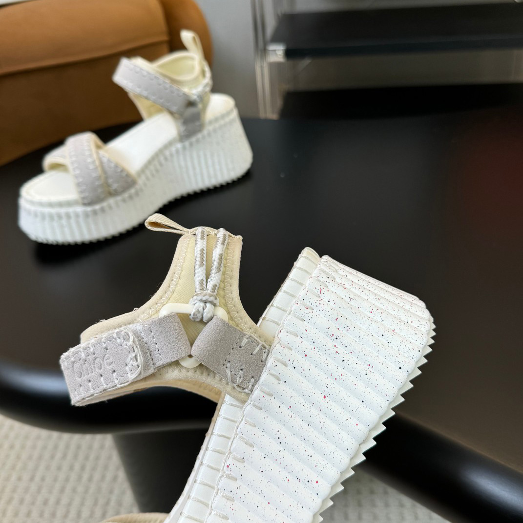 Chloe Nama Wedge Sandal - PerfectKickZ