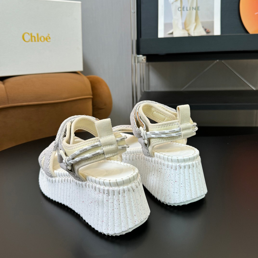 Chloe Nama Wedge Sandal - PerfectKickZ