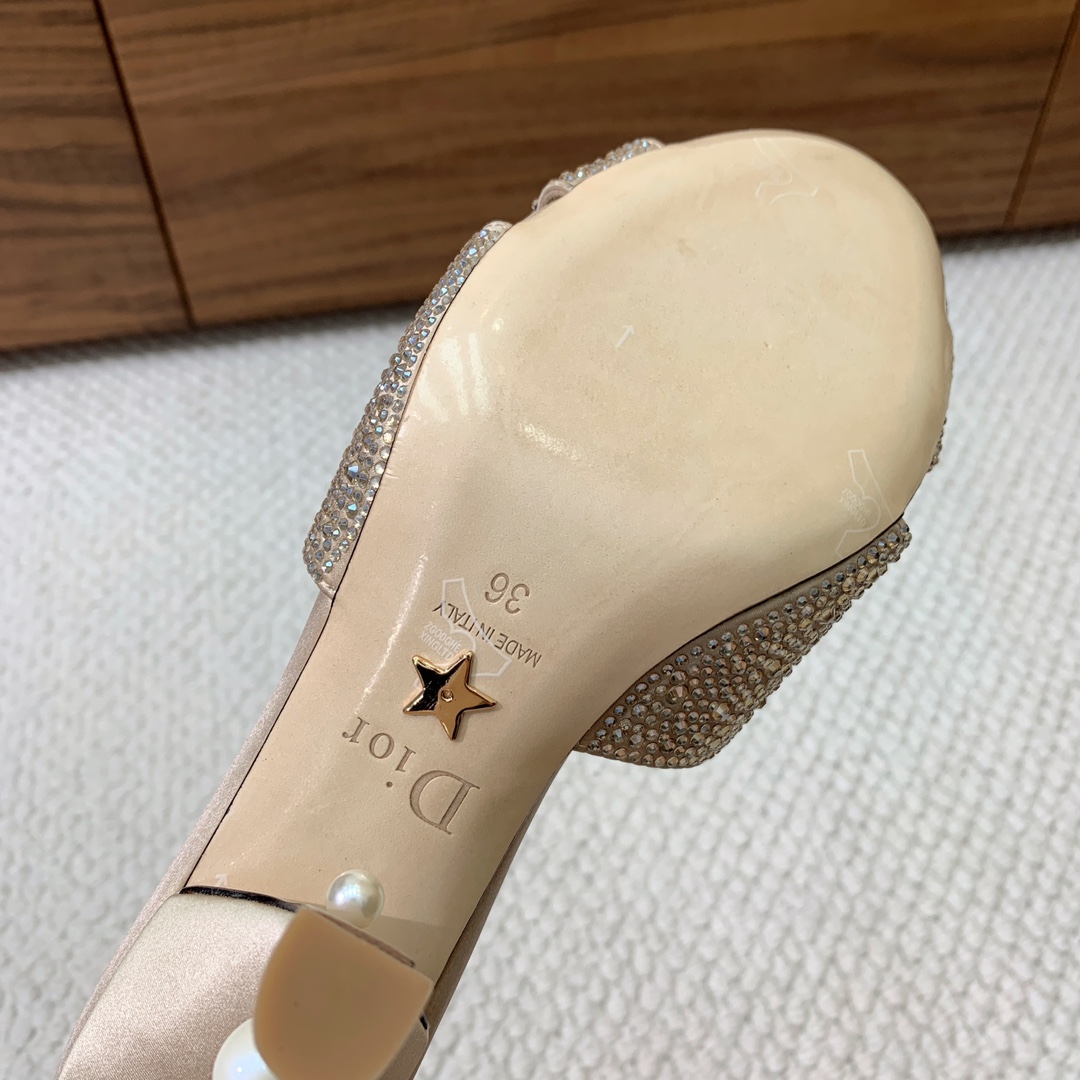 Dior Tribales Heeled Slide - PerfectKickZ