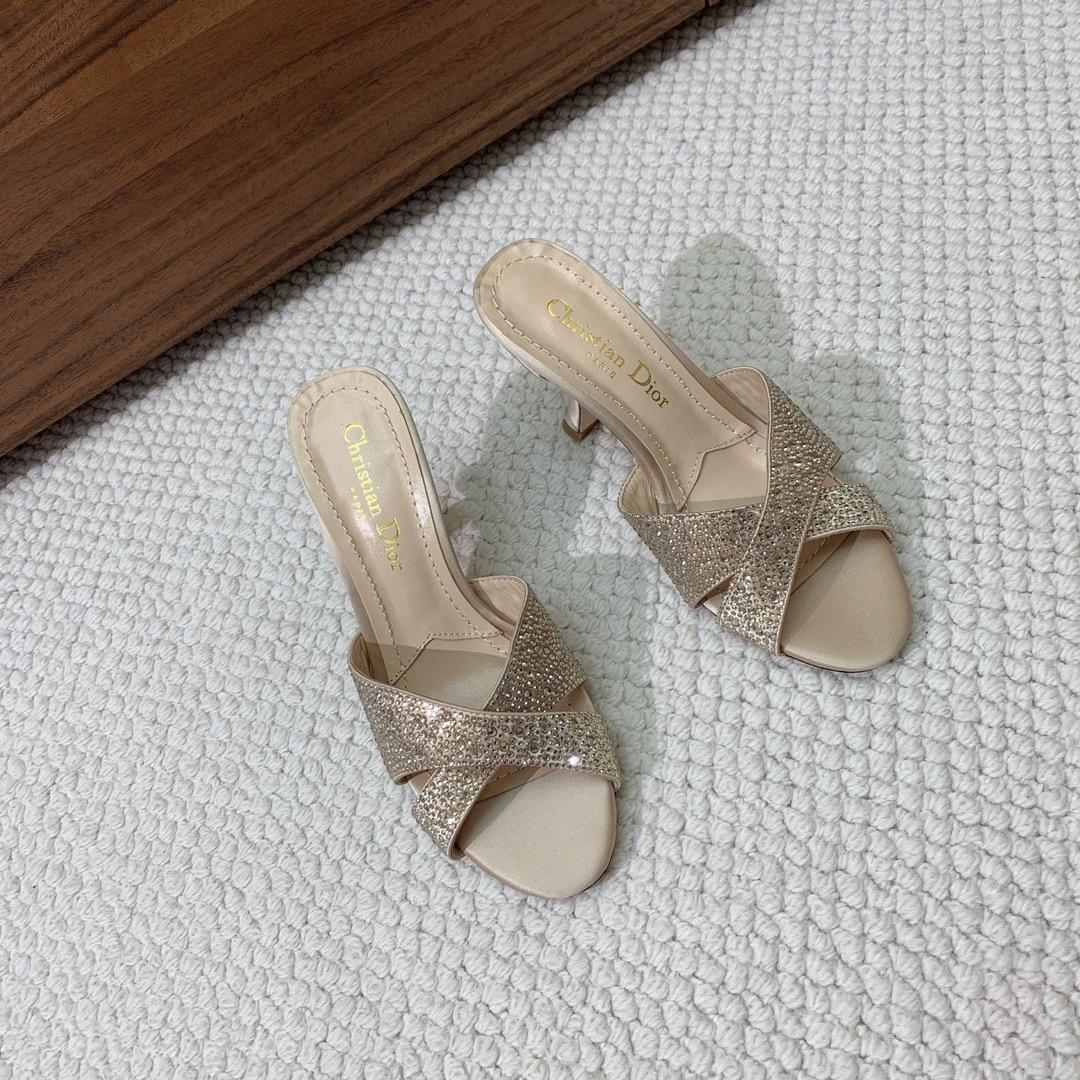 Dior Tribales Heeled Slide - PerfectKickZ