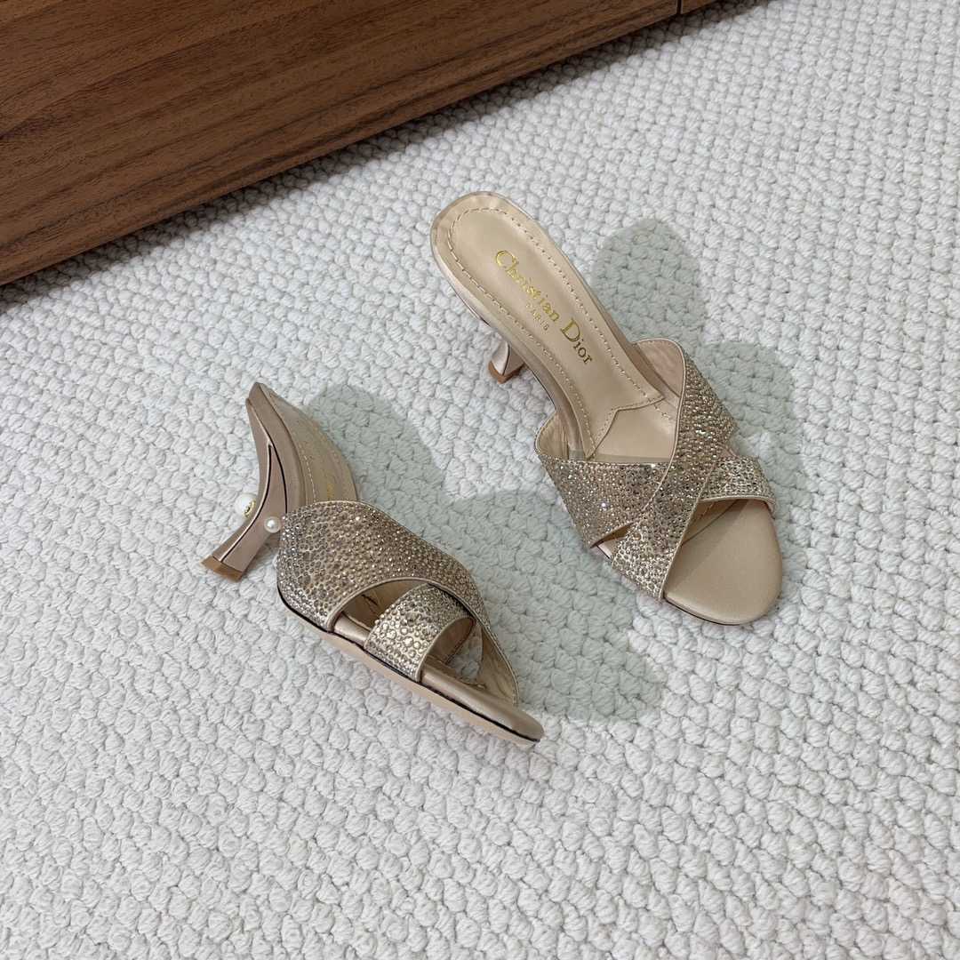 Dior Tribales Heeled Slide - PerfectKickZ