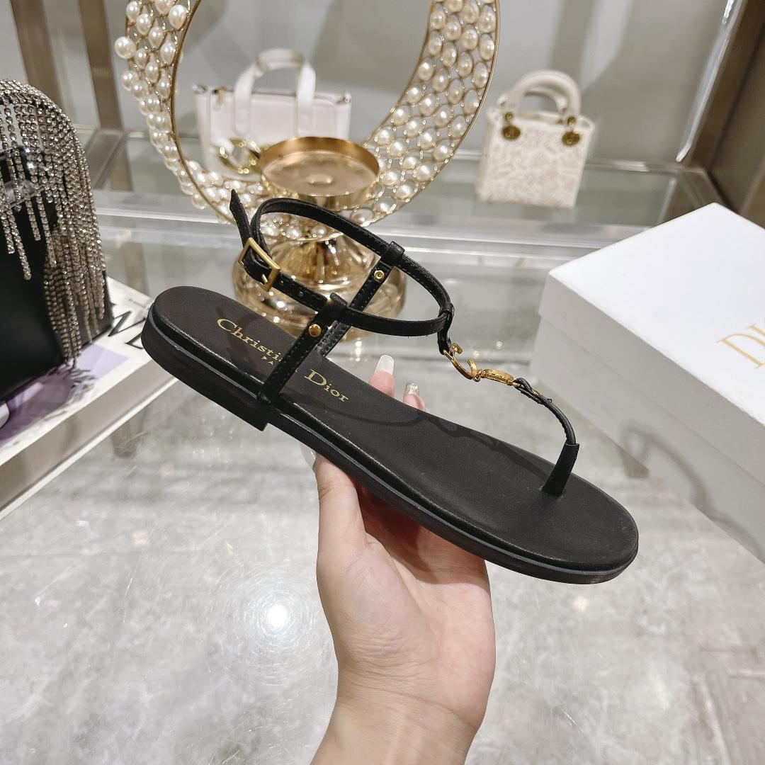 Dior Dioriviera C'est Dior Thong Sandal - PerfectKickZ
