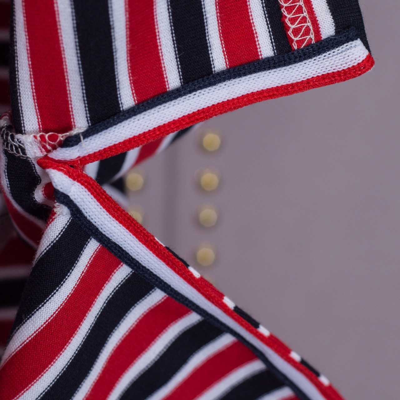 Thom Browne Striped Cotton-jersey Polo  1897 - PerfectKickZ