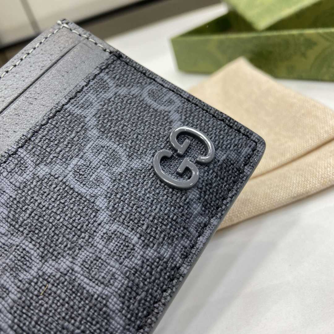 Gucci GG Card Case With GG Detail - PerfectKickZ