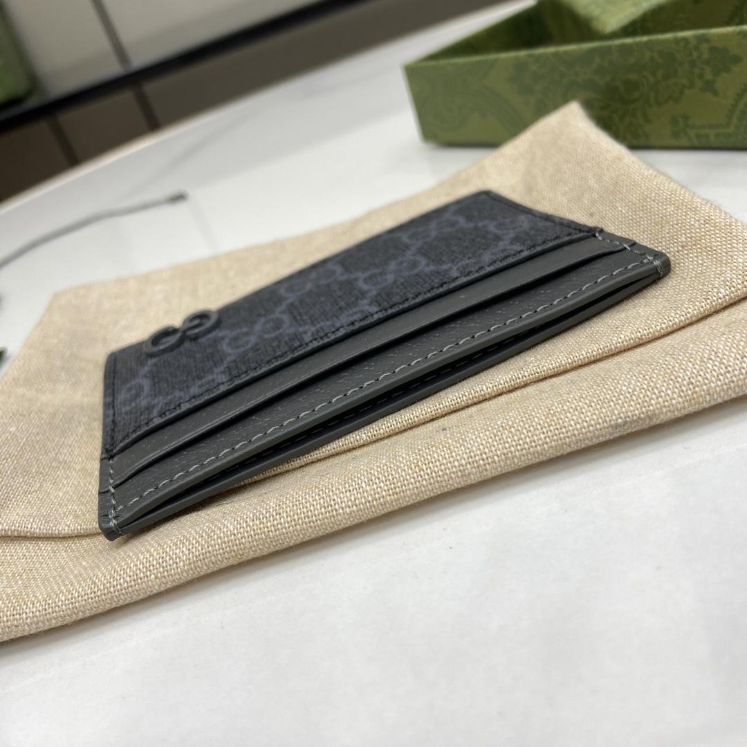 Gucci GG Card Case With GG Detail - PerfectKickZ