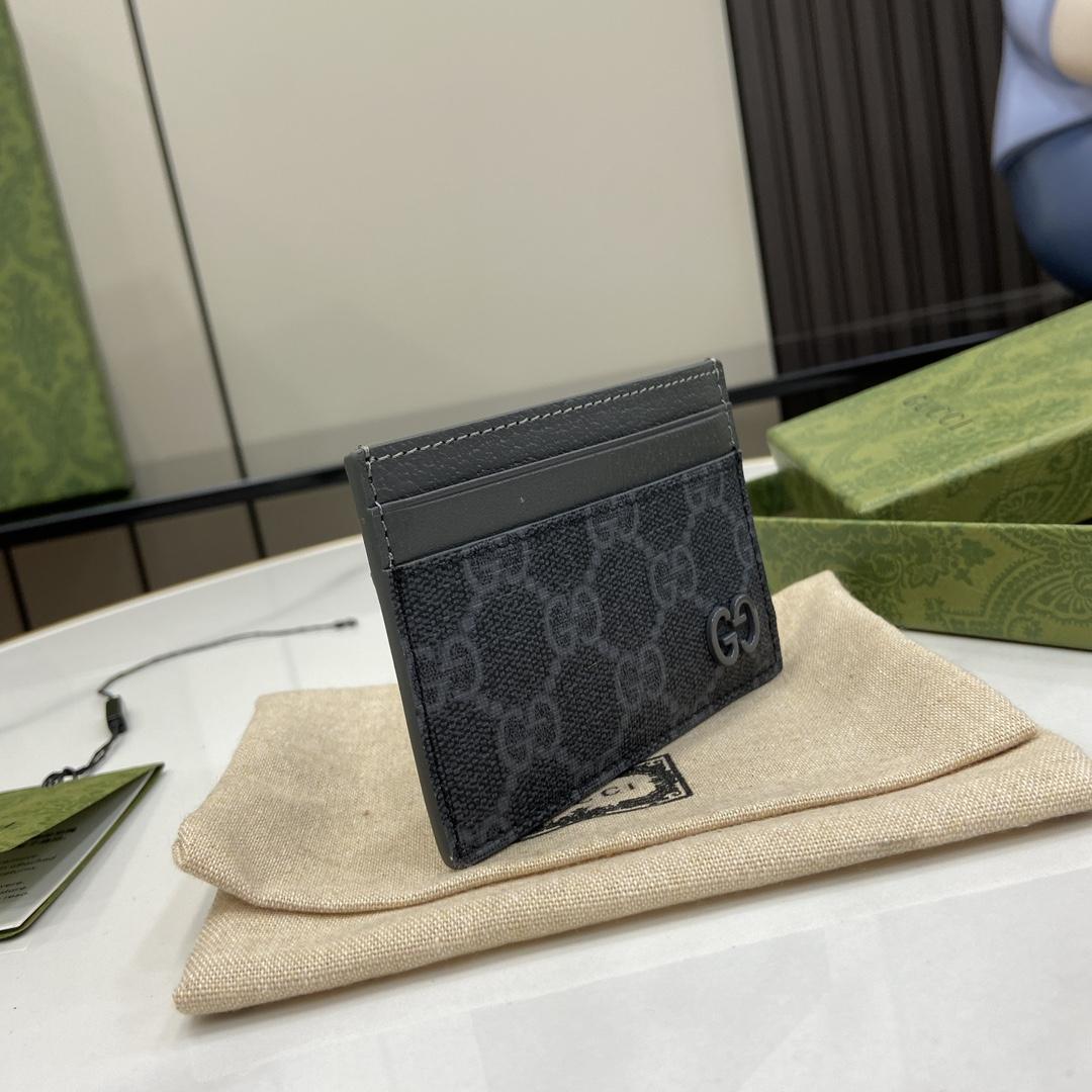 Gucci GG Card Case With GG Detail - PerfectKickZ