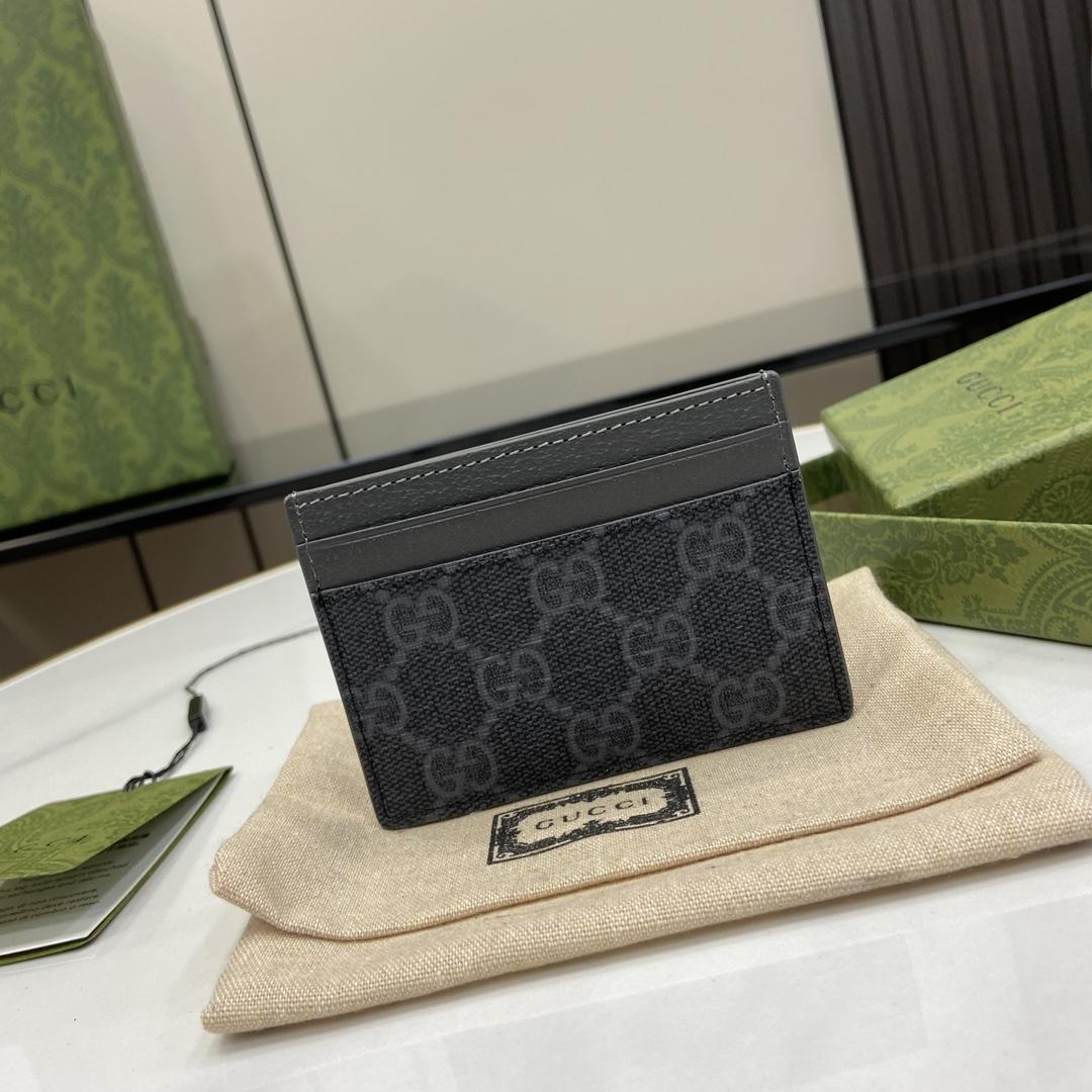 Gucci GG Card Case With GG Detail - PerfectKickZ