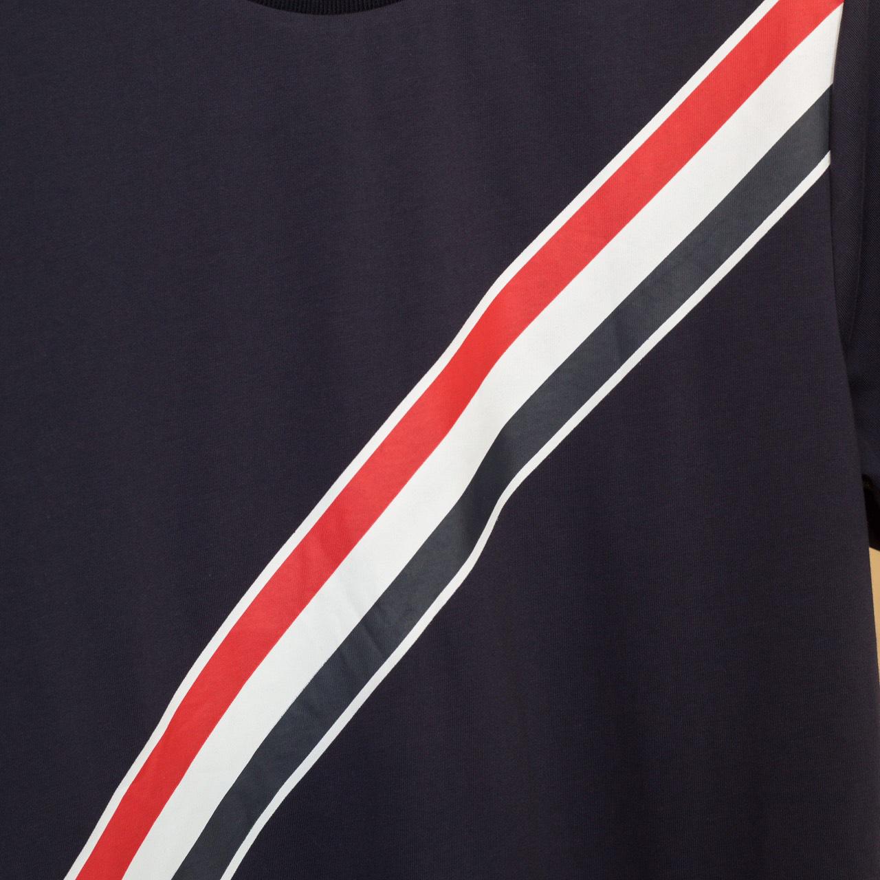 Thom Browne RWB Stripe T-Shirt   2107 - PerfectKickZ
