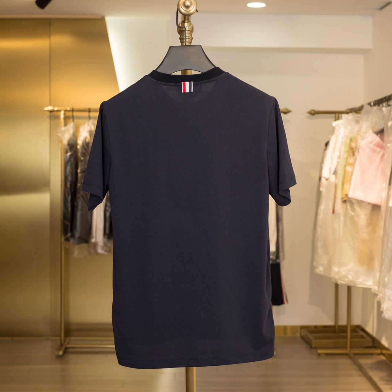 Thom Browne RWB Stripe T-Shirt   2107 - PerfectKickZ