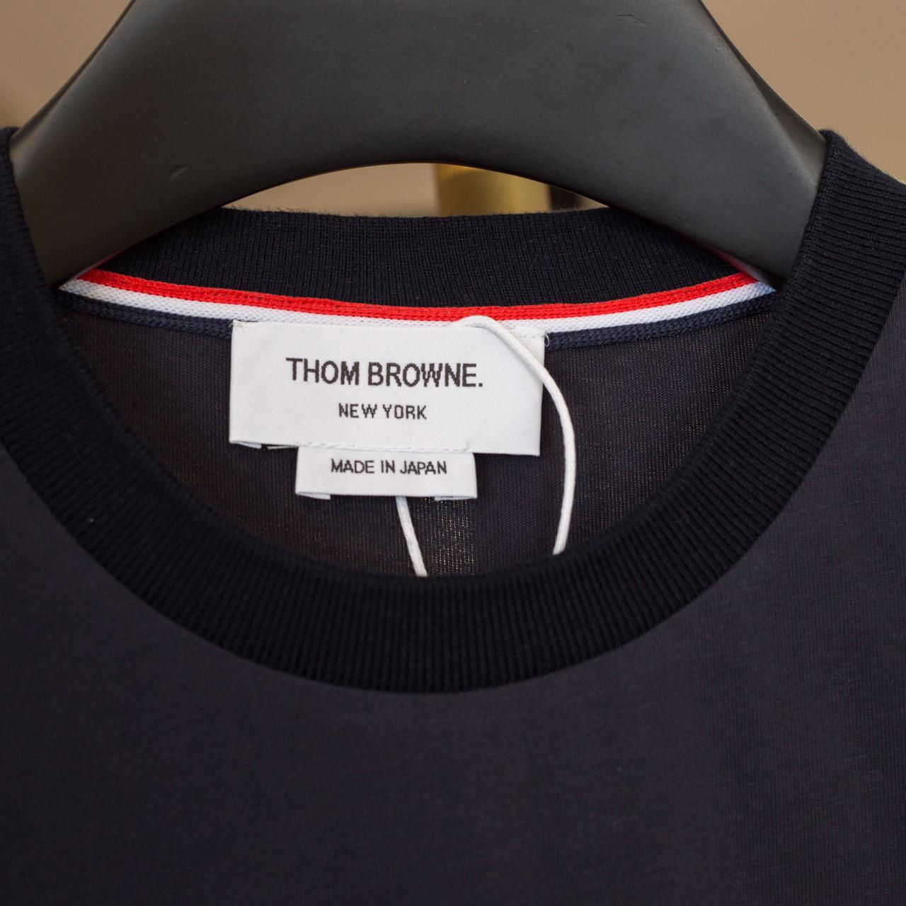 Thom Browne RWB Stripe T-Shirt   2107 - PerfectKickZ
