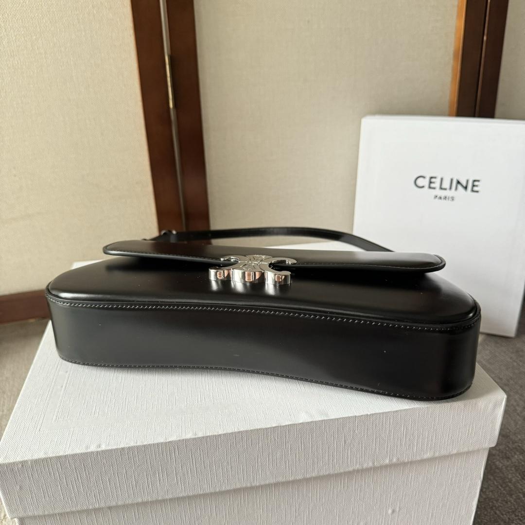 Celine Medium Celine Lola Bag In Shiny Calfskin - 