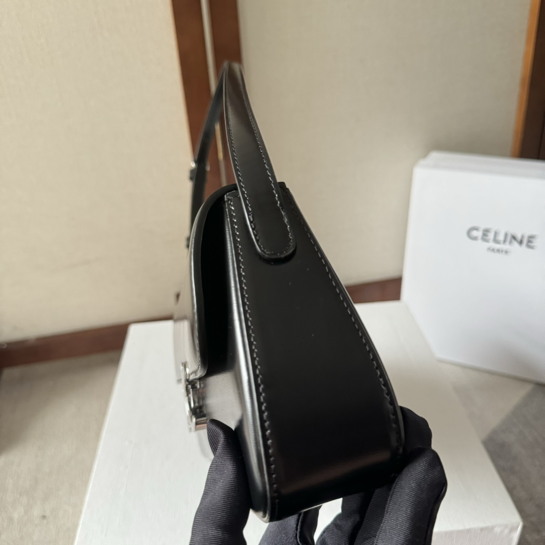 Celine Medium Celine Lola Bag In Shiny Calfskin - 