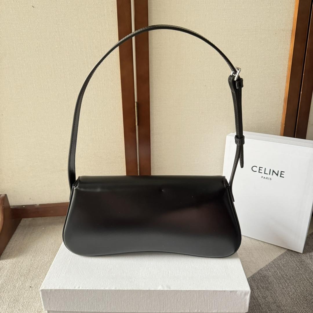 Celine Medium Celine Lola Bag In Shiny Calfskin - 
