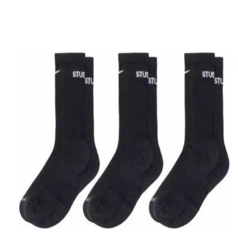 Nike x Stussy Everyday Plus Crew Socks /Box - PerfectKickZ