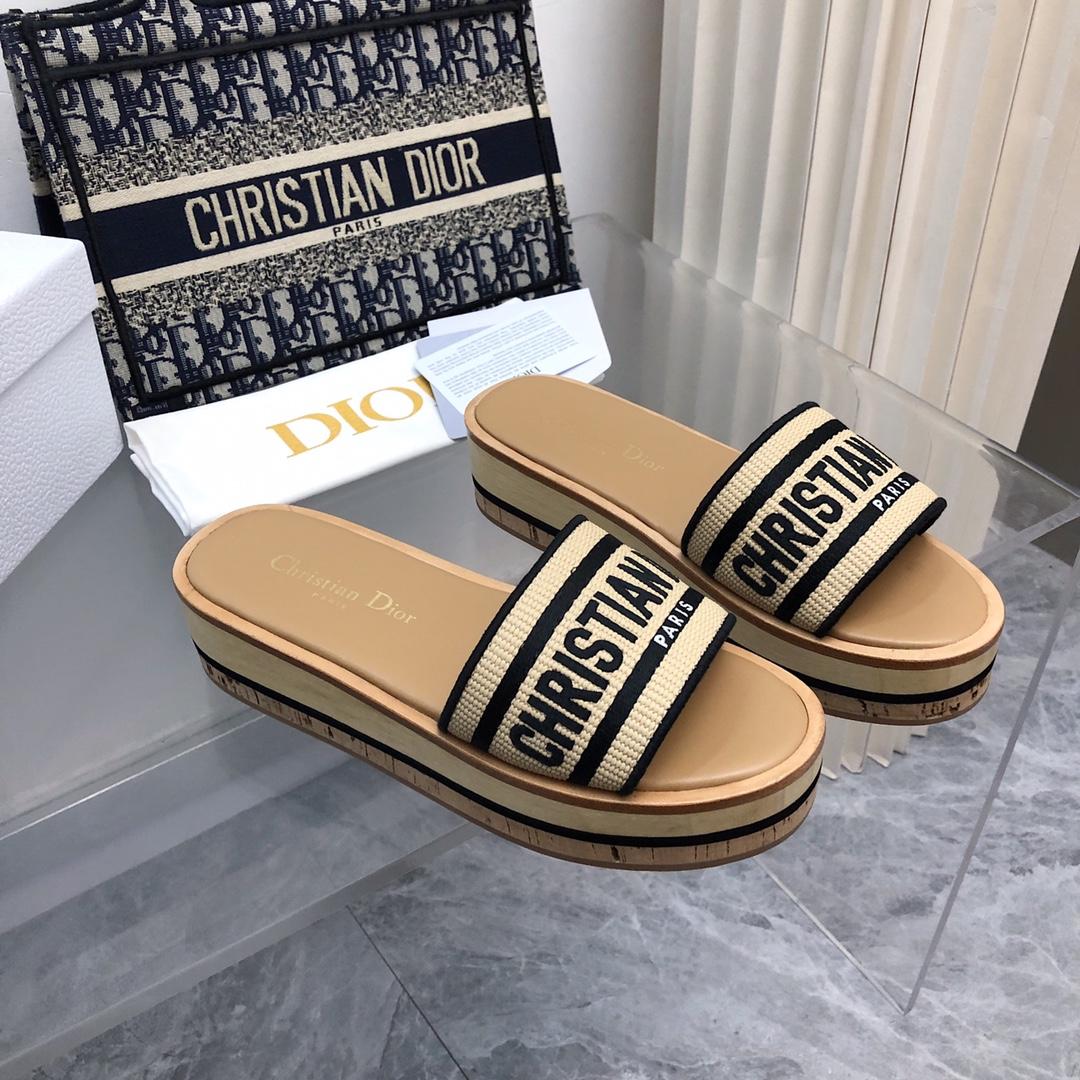 Dior Dioriviera Dway Platform Slide - 
