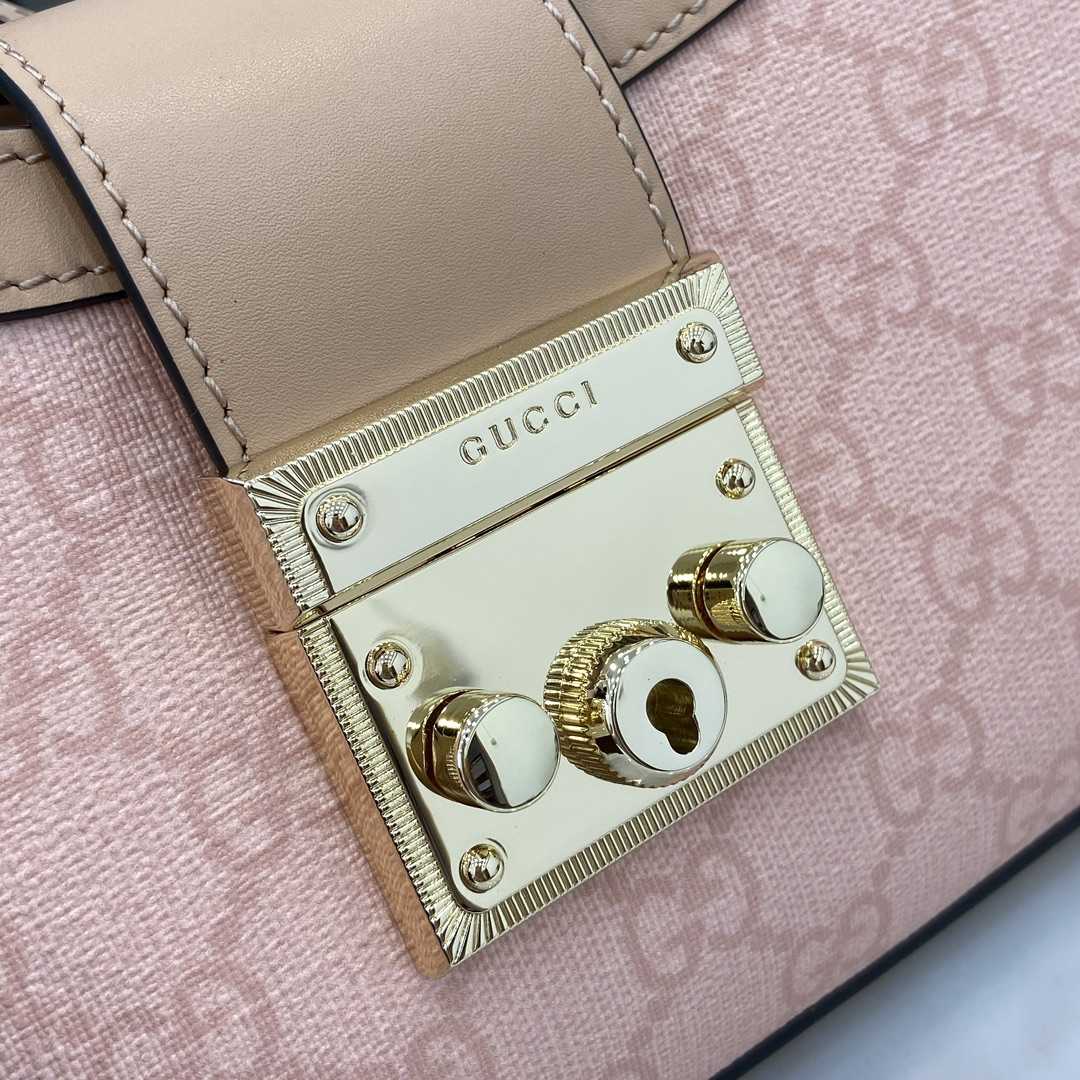 Gucci Padlock Small Shoulder Bag - PerfectKickZ