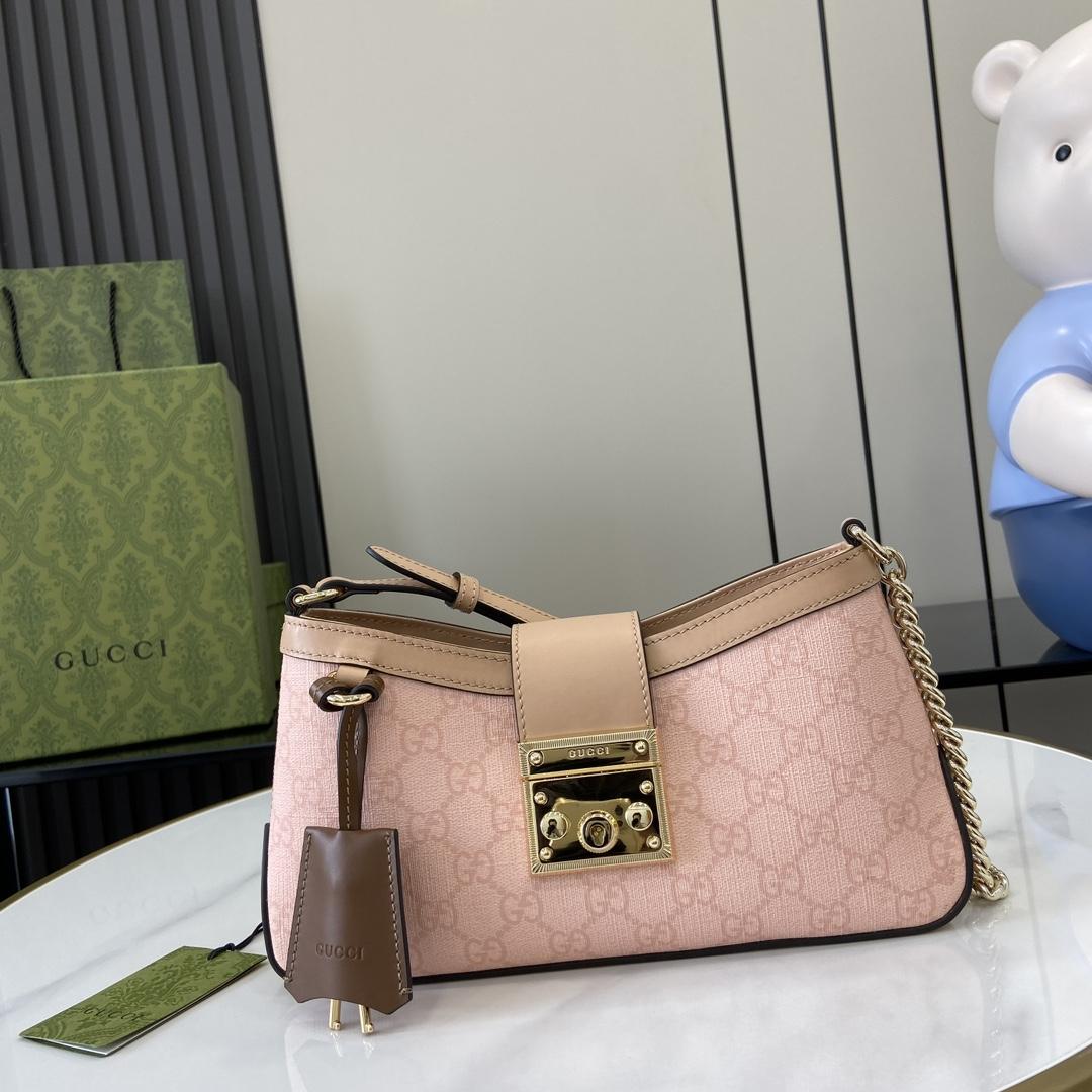 Gucci Padlock Small Shoulder Bag - PerfectKickZ