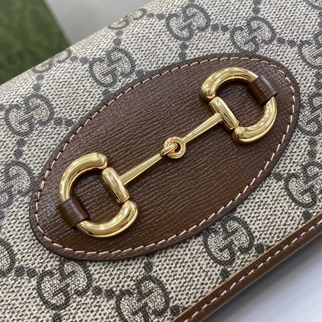 Gucci Horsebit 1955 Wallet With Chain - PerfectKickZ
